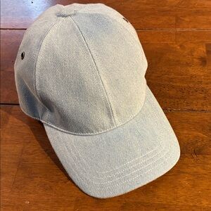 Sezane October CLASSIC Light Blue Denim Cap 🧢